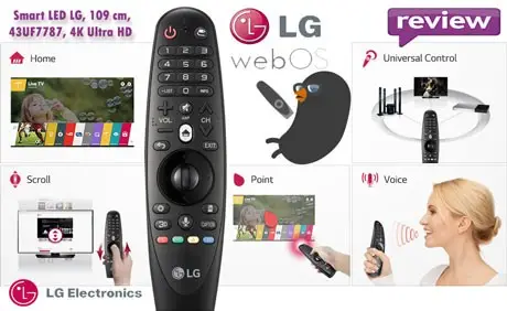 LG webOS TV este sistemul de operare standard al televizoarelor inteligente LG