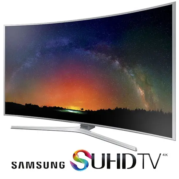 Prezentare Smart TV Samsung SUHD 55JS9000 cu ecran curbat