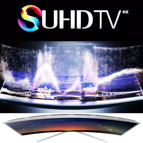 SUHD Smart TV Samsung 55JS9000 cu diagonala de 138 de cm
