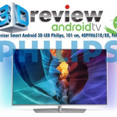 Review TV Smart Android 3D LED Philips 40PFH6510/88