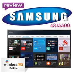 Review Smart TV LED Samsung 43J5500