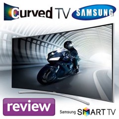 Prezentare Televizorul Smart Interactiv Ecran LED Curbat Samsung 55H8000, Full HD