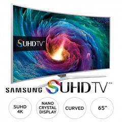 Prezentare Smart TV Samsung SUHD 55JS9000 cu ecran curbat