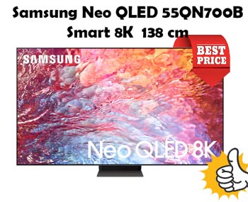 Cel mai ieftin Televizor 8K Neo QLED Samsung 55QN700B