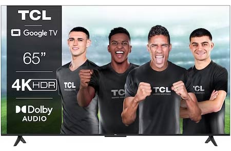 Televizor TCL LED 65P635, 164 cm, Smart Google TV, 4K Ultra HD